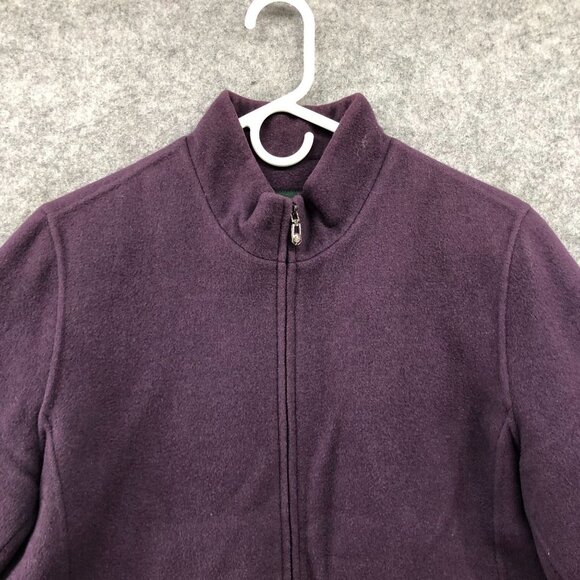 Korean Brand Wolsey Womens Wool Blend Jacket Purple Size 100 or M Zip - Picture 3 of 12